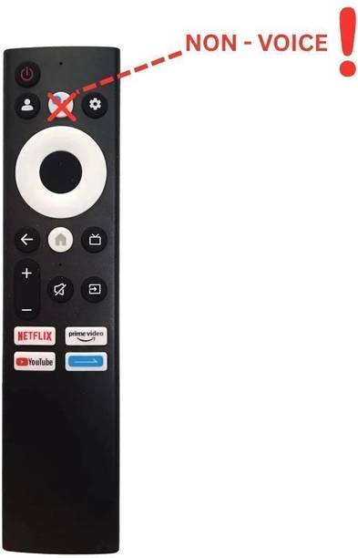MGULTRACH Remote Control No Voice Supported compatible with Motorola, MOTOROLA Envision, Motorola smart tv, motorola google tv, non-voice Remote Controller