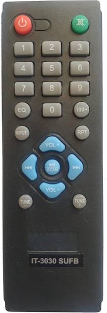 TIZOQ Remote Control of Home Theatre System (IT-3030) Intex IT-3030 Home Theater System Remote Controller