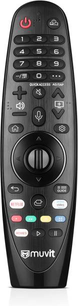 Muvit LG VOICE REMOTE Remote Compatible for  SMART TV LED LCD ( WITH VOICE WITH MOUSE )  REMOTE LG Remote Controller