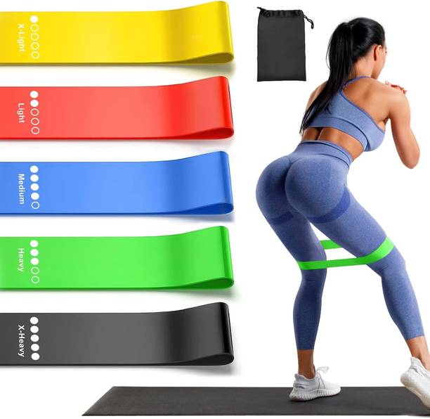 Pheonix Resistance Bands for Exercise Mini Loop Band for Gym Booty Toning Exercise Resistance Tube