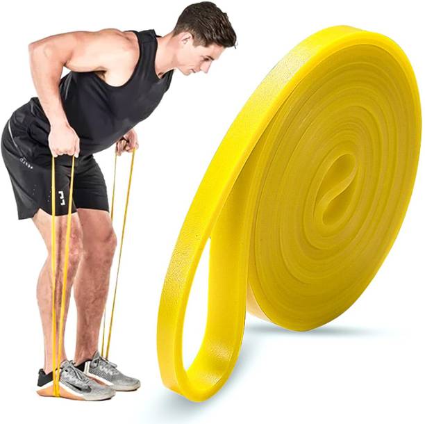 FITRXX Natural Rubber Professional Pull Up Exercise Resistance Band With Door Anchor रेजिस्टेंस ट्यूब