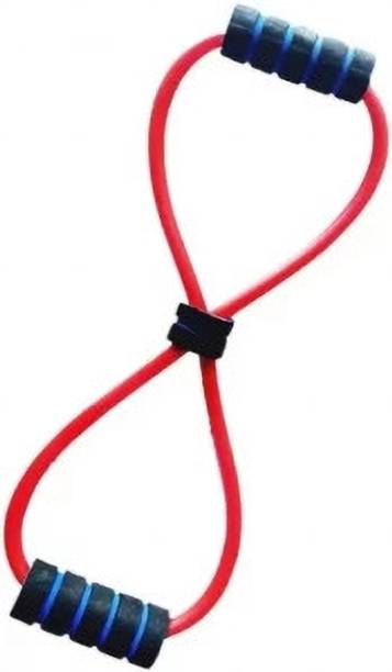 Ella Health & Beauty Yoga Chest Expander Latex Figure 8 Shape Yoga Fitness Workout Toning Resistance Resistance Tube