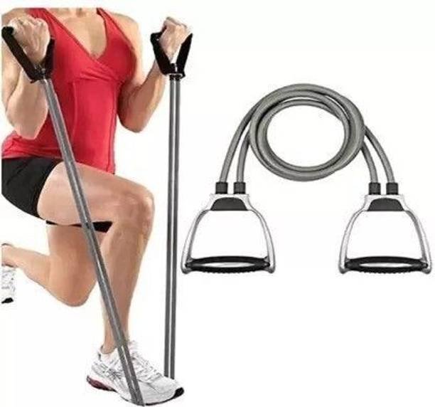 AVOAMAA Craetions Resistance Band Stretch Latex Toning Tube Workout Exercise Fitness_ws1439 Resistance Tube