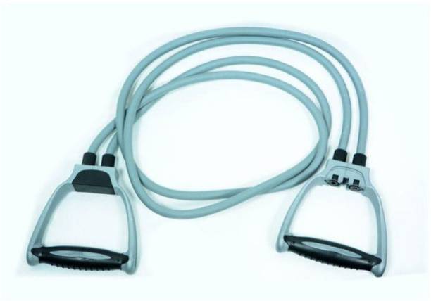 SIXTEEN Resistance Band, Toning Tube with D Handle Resistance Tube