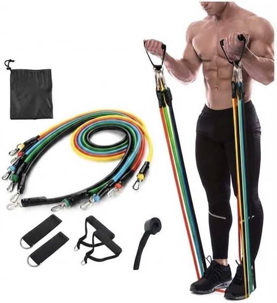 Baconsports Resistance Bands Set for Exercise, Stretching, and Workout Toning Resistance Tube