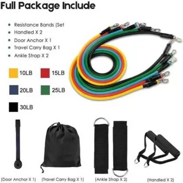 ALORNIS Resistance Bands Set for Exercise(Multicolor) Resistance Tube