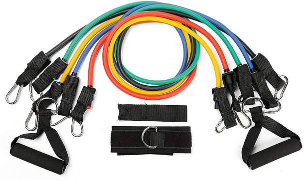 Oddish Exercise Variable Resistance Band 5-level Latex Tubes - Set Resistance Tube