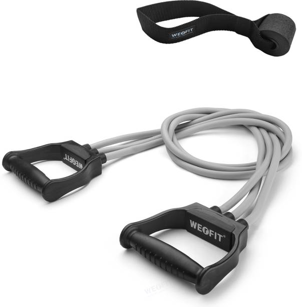 WErFIT Resistance Bands With Free Door Anchor For Stretching, Toning & Full Body Workout Resistance Tube
