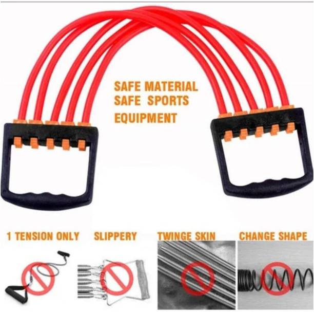 Comfortinglives Chest Expander for Men Heavy Duty Resistance Tube Exercise Resistance Tube