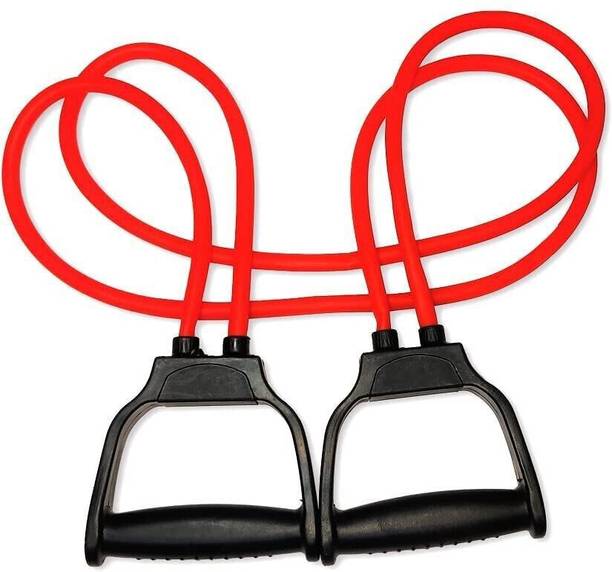 SIXTEEN Double Toning Resistance Tube/Gym at Home for Men & Women Resistance Tube