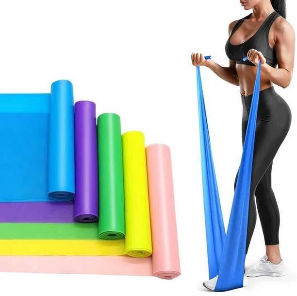 SQUICKLE Yoga Band Resistance Exercise Band for Exercise Latex Free Resistance Tube