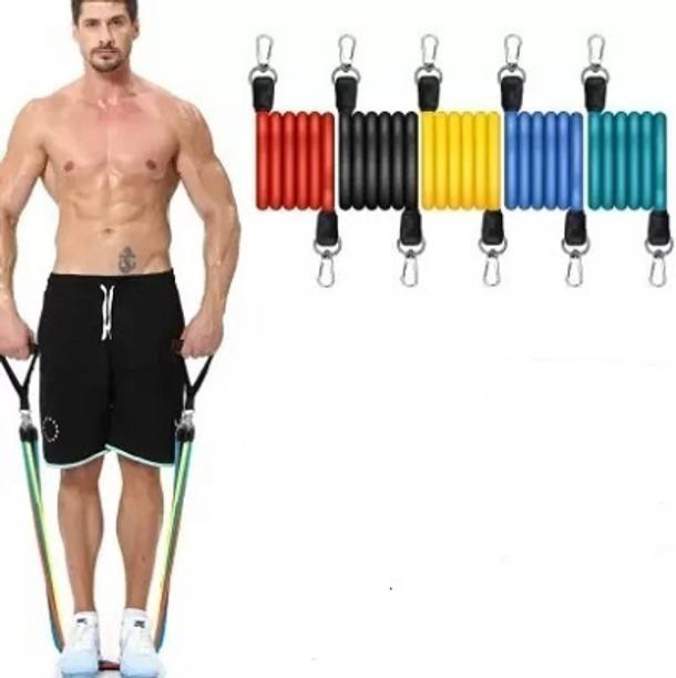 Oddish (11pcs) Best RESISTANCE BAND SET 11PC TONING TUBE SET Resistance Tube Resistance Tube