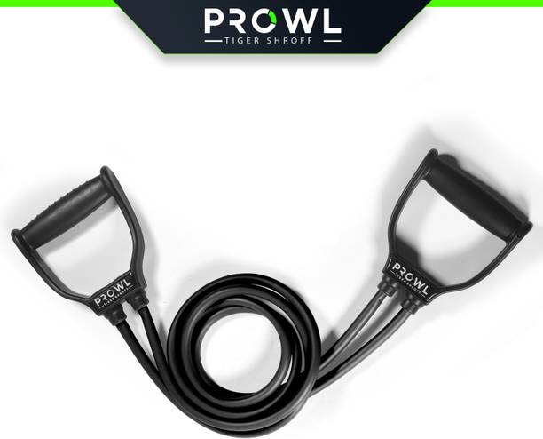 PROWL by Tiger Shroff Double Toning Tube,Exercise & Stretching Resistance Band For Men & Women Workout Resistance Tube