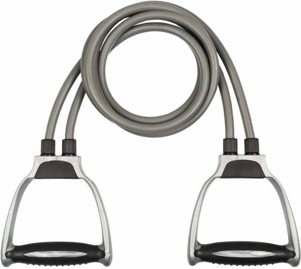 LIONFIT Exercise Band for Men & Women Strength Training Home Gym Equipment Resistance Tube