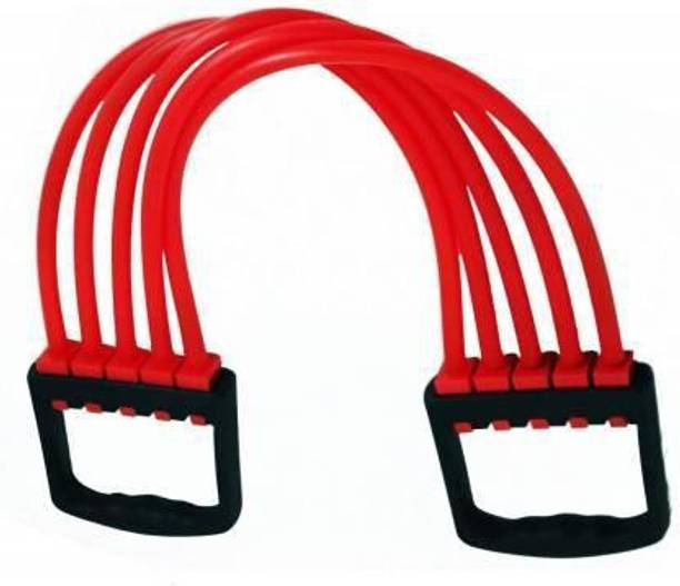 Fitfun GYMNASTIC RUBBER ROPE CHEST EXPANDER CHEST DEVELOPER HOME GYM EXERCISER Resistance Tube