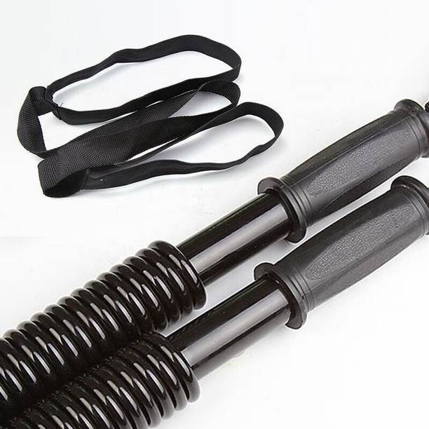 HyperFitX Power Twister Bar Upper Body Exercise for Bicep Arm Strengthening Multi-training Resistance Tube