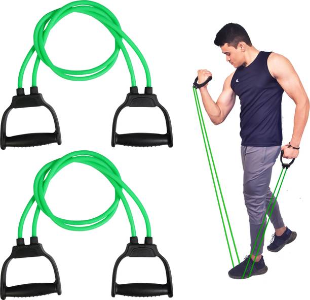 Manogyam Rope Rubber Bands for Fitness Exercise Resistance Tube