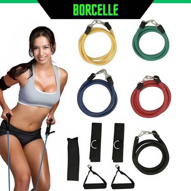BORCELLE 15 in one resistance bands Resistance Tube