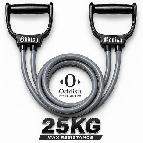 Oddish Double Spring Tummy Trimmer With Resistance Band Home Gym Ab Exerciser