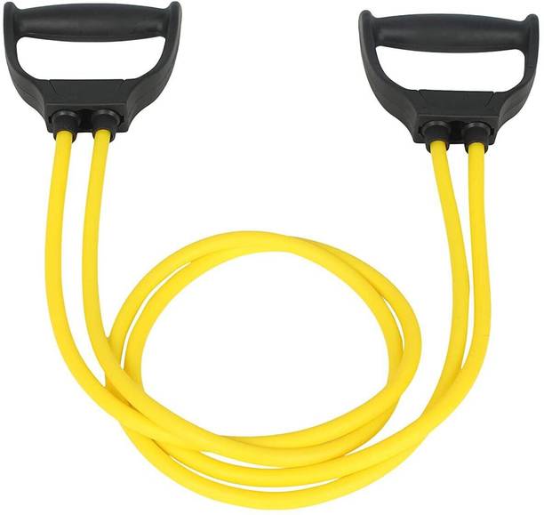 SIXTEEN Resistance Band, Toning Tube with D Handle for Exercise Resistance Tube Resistance Tube