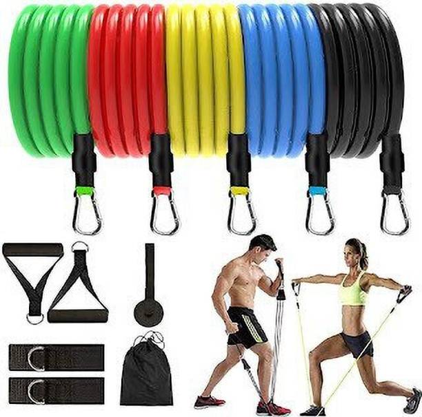 BORCELLE 24 in one resistance bands Resistance Tube