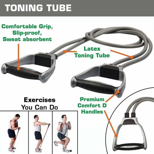 Brierfield FLEXIBLE DURABLE |WHOLE BODY STRECHER | EXERCISER TONNING TUBE |CHEST EXPANDER Resistance Tube