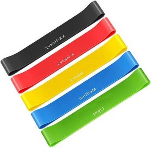 SERCUI Loop Bands for Squats,Hips, Legs,(Set of 5)102-O82Resi1328 Resistance Tube