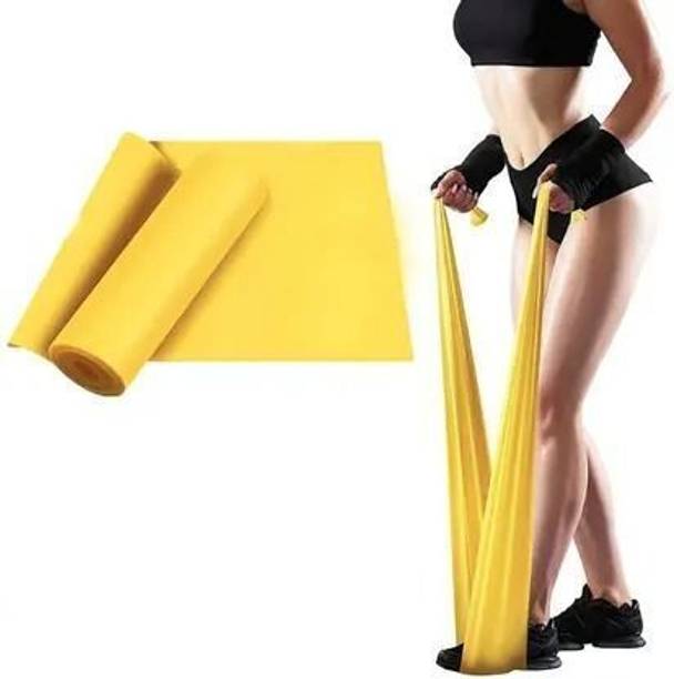 KIYO INTERNATIONAL Yoga Band Resistance Exercise Band – Latex-Free Theraband Tube for Full Body Resistance Tube