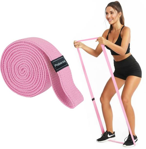 Qpets Resistance Band 6.6ft 32 lbs for Strength Training Yoga and Pilates Resistance Tube