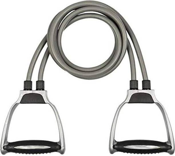 SIXTEEN Workout Double Toning Tube Exerciser Strength Training Resistance Tube