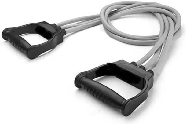 Kreya Enterprise Double Toning Resistance Tube Heavy Quality Exercise Band for Stretching Resistance Tube