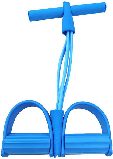 Ramya beauty care Beach Training Body Pull Reducer Bands4-Tube Yoga Pedal Pull Reducer Puller Resistance Tube