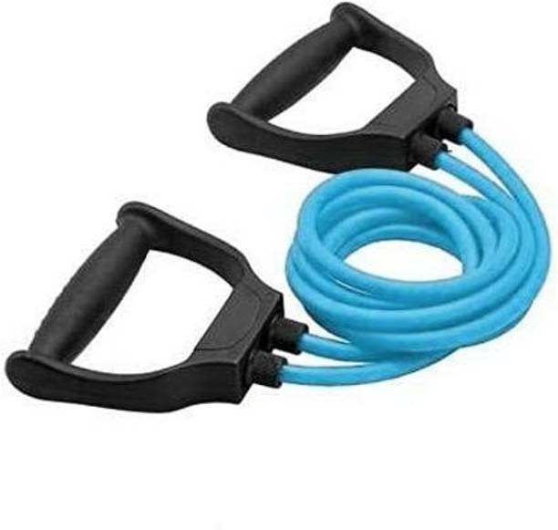 FITRXX Resistance Tube Band | Men & Women Professional Exercise Bands Full Body Workout रेजिस्टेंस ट्यूब