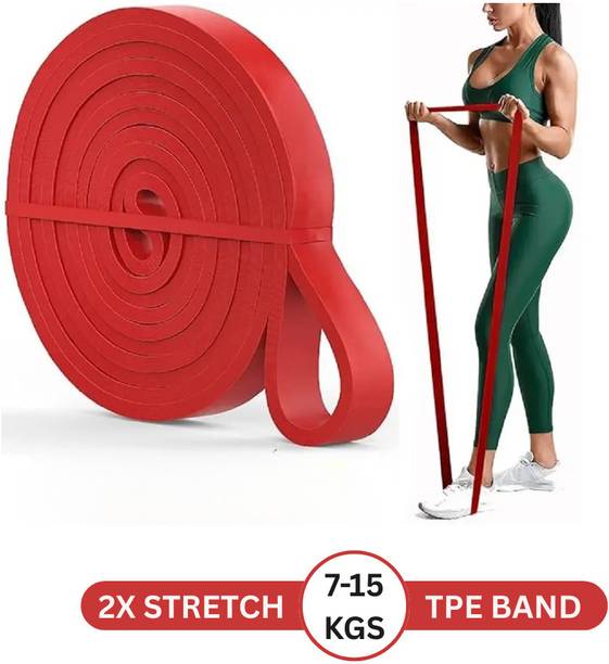 Shopeleven Heavy For Exercise & Stretching Tube For Men & Women रेजिस्टेंस ट्यूब