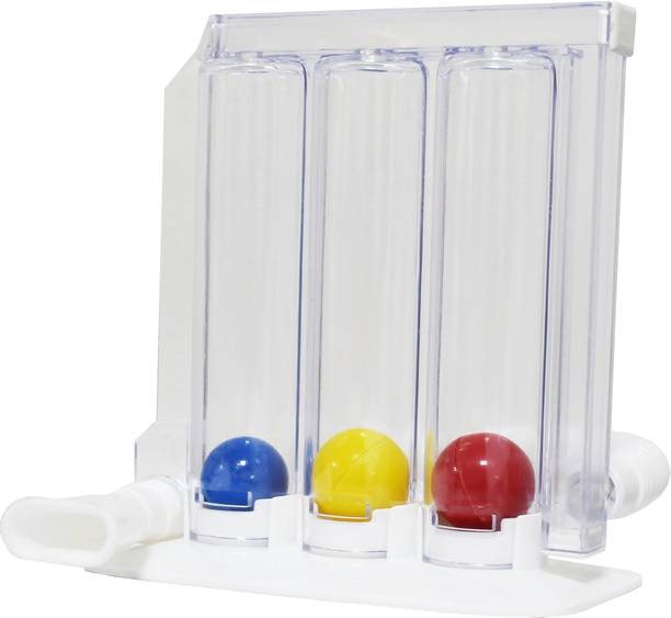 Fidelis Healthcare Respiratory Exerciser/Lungs Exerciser Device Machine for Men/Women/Senior Old Age People Breathing Spirometer Respiratory Exerciser