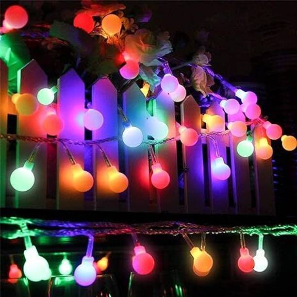 FIZZYTECH 15 LEDs 3 m Multicolor Color Changing Ball Ri...
