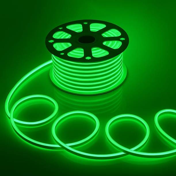 RAYVIX 600 LEDs 5 m Green Steady Strip Rice Lights