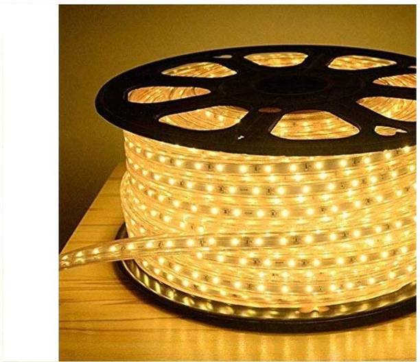 Eware 2400 LEDs 10.01 m Yellow Steady Strip Rice Lights (Pack of