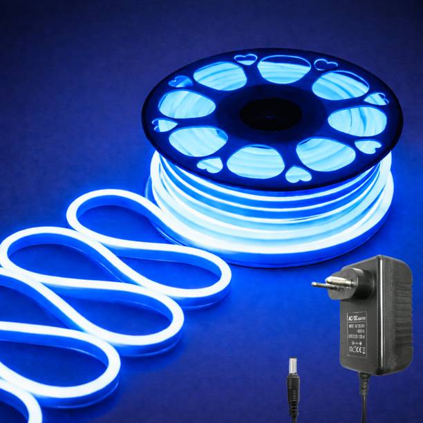 KAVYARA 600 LEDs 5 m Blue Steady Strip Rice Lights