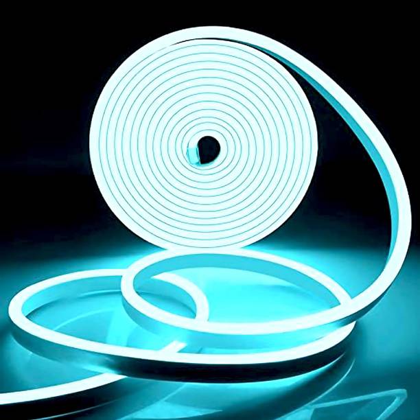 KAVYARA 600 LEDs 5 m Blue, White Steady Strip Rice Lights