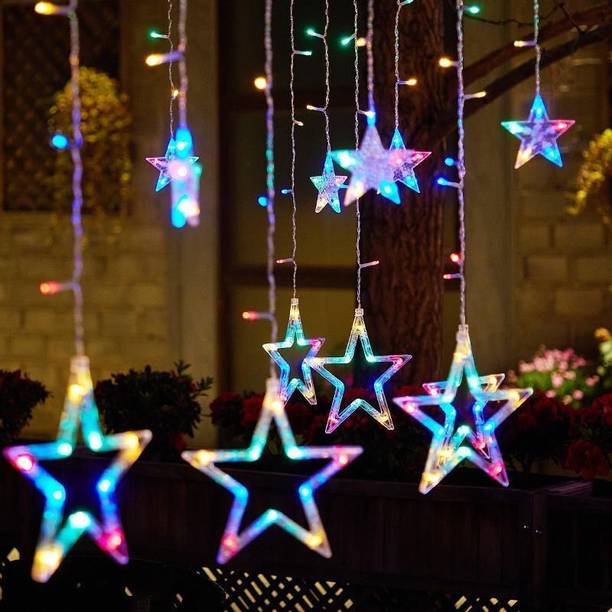 MZ 112 LEDs 4.5 m Transparent Flickering Star Rice Lights