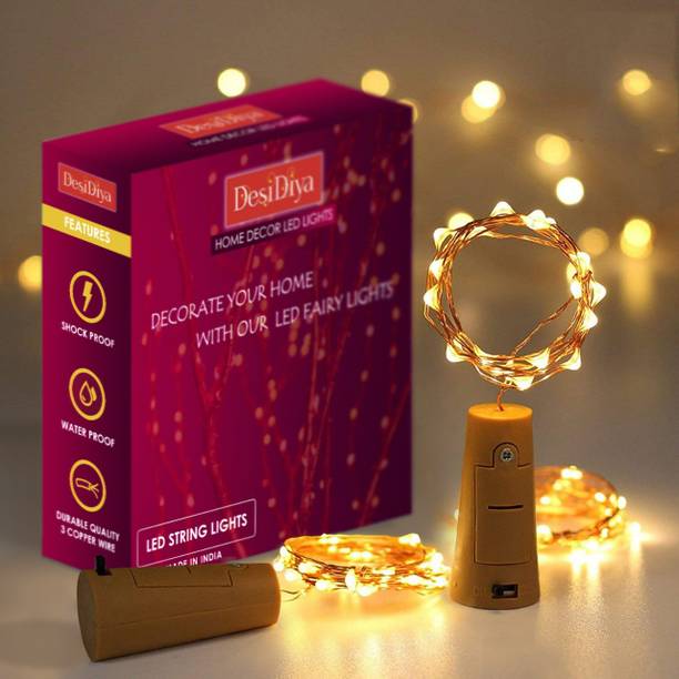 Desidiya 20 LEDs 2.2 m Gold Rice Lights