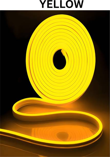 Kavyashine 600 LEDs 5 m Yellow Steady Strip Rice Lights