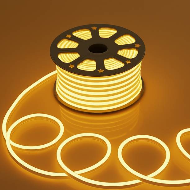 KAVORA 600 LEDs 5 m Yellow Steady Strip Rice Lights