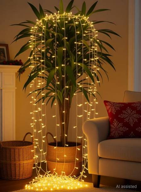 KINIS 150 LEDs 30 m Yellow Steady String Rice Lights