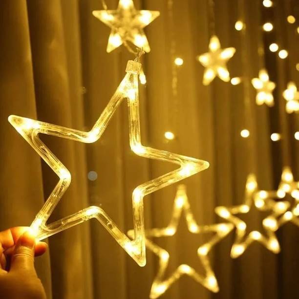 YOROTO 138 LEDs 2.5 m Multicolor Flickering Star Rice Lights