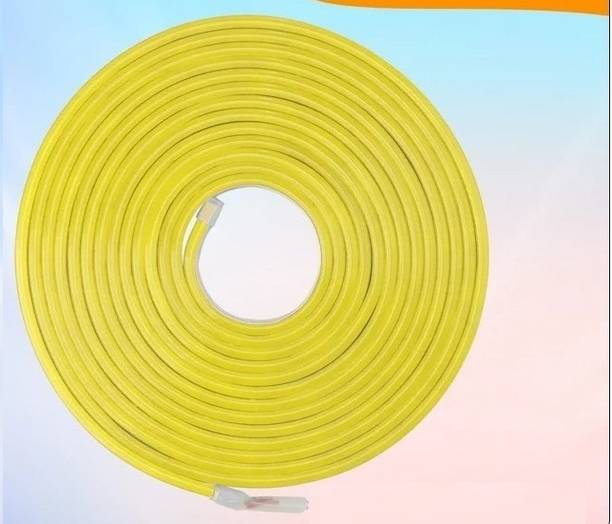 Crewbolt 600 LEDs 4.9 m Yellow Steady Strip Rice Lights