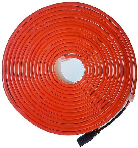 Vincentvolt 600 LEDs 5 m Red Steady Strip Rice Lights