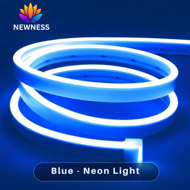 Newness 500 LEDs 4 m Blue Steady Strip Rice Lights