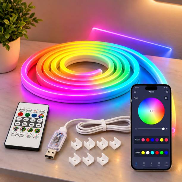 OldBird 540 LEDs 5 m Multicolor Color Changing Strip Rice Lights